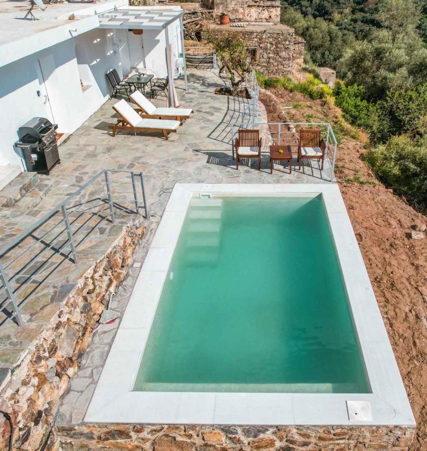 Kampos View - Quiet House At The End Of The Road, Private Pool Villa Kámbos Exterior foto