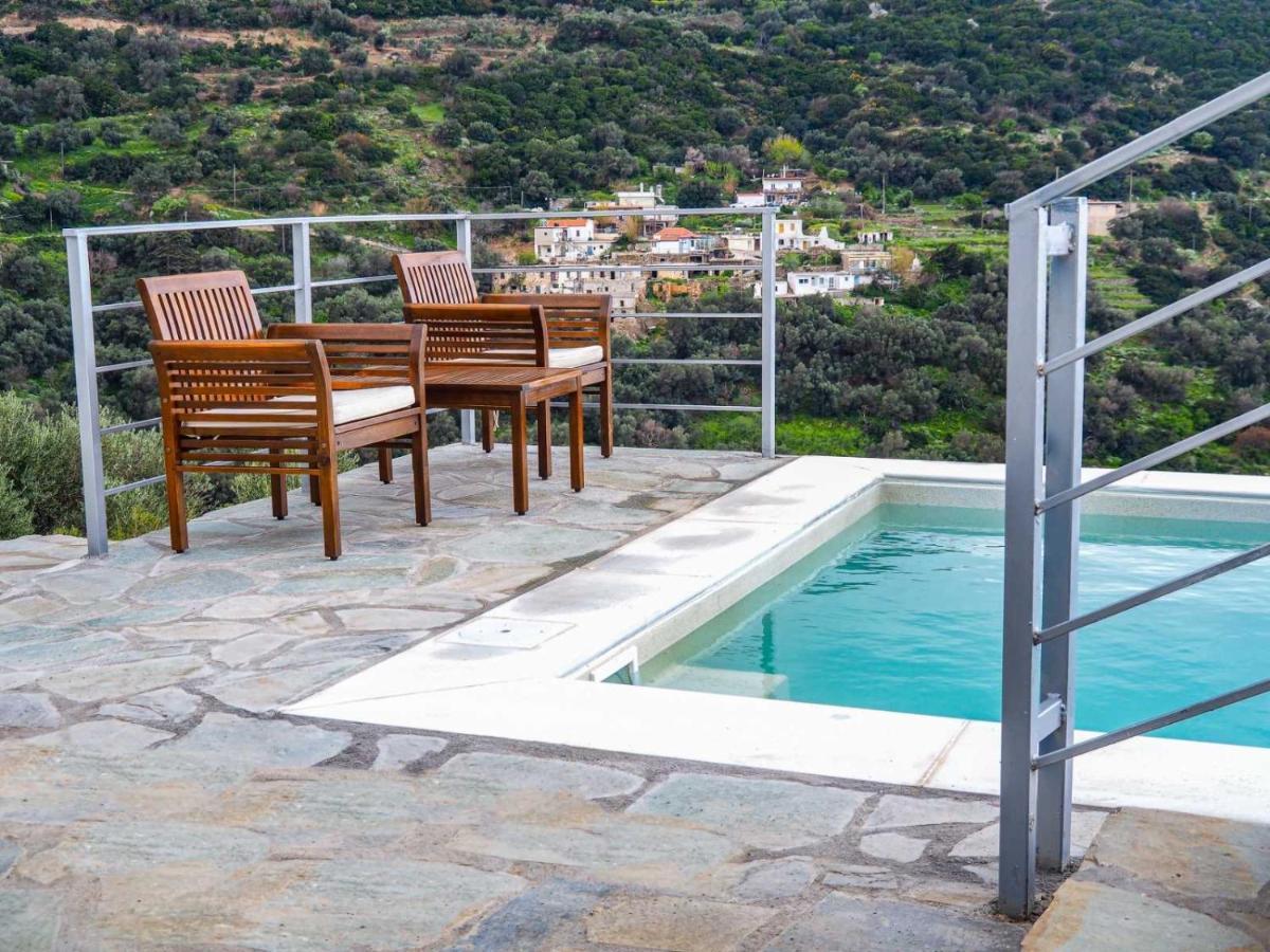 Kampos View - Quiet House At The End Of The Road, Private Pool Villa Kámbos Exterior foto