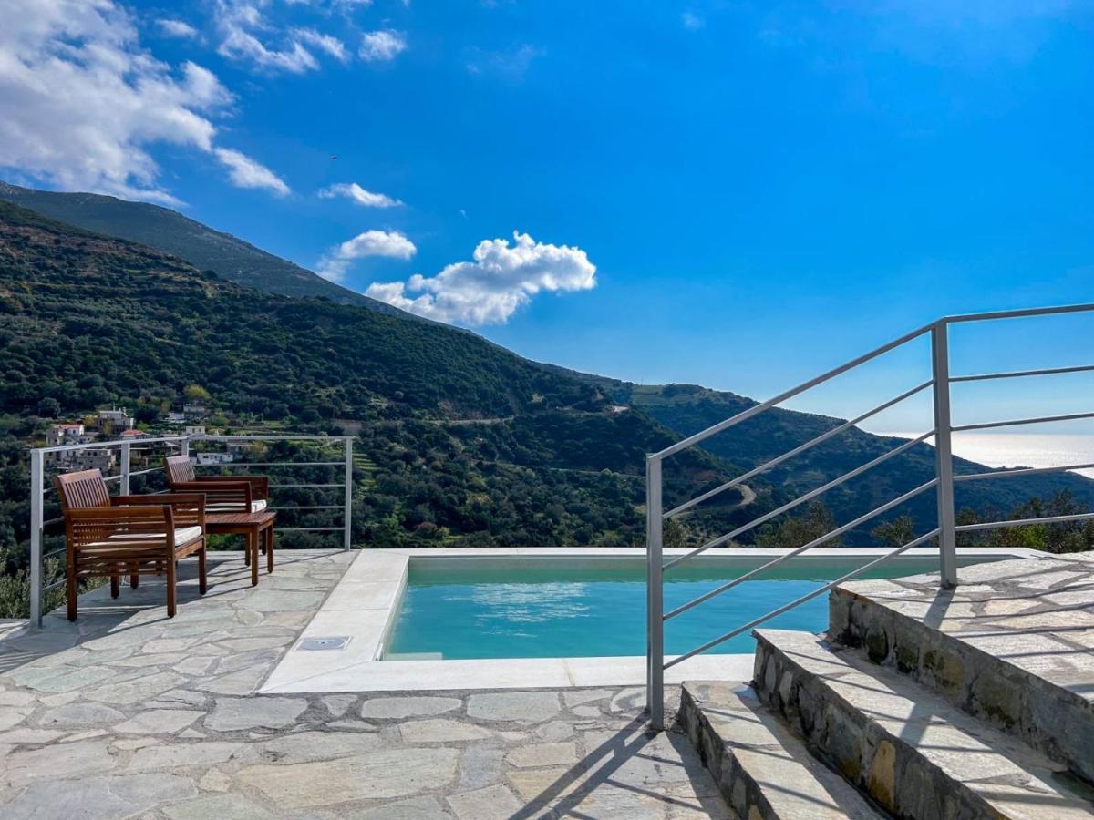 Kampos View - Quiet House At The End Of The Road, Private Pool Villa Kámbos Exterior foto