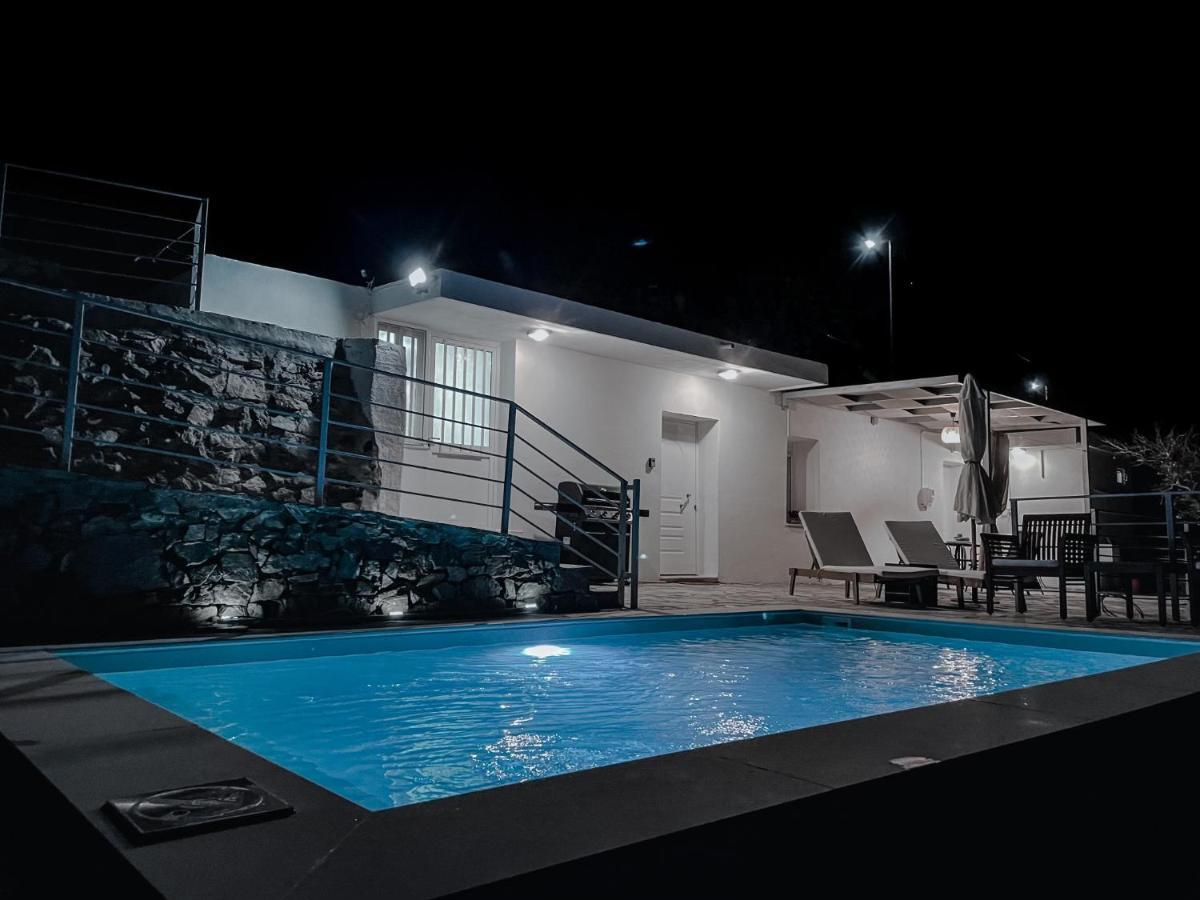Kampos View - Quiet House At The End Of The Road, Private Pool Villa Kámbos Exterior foto